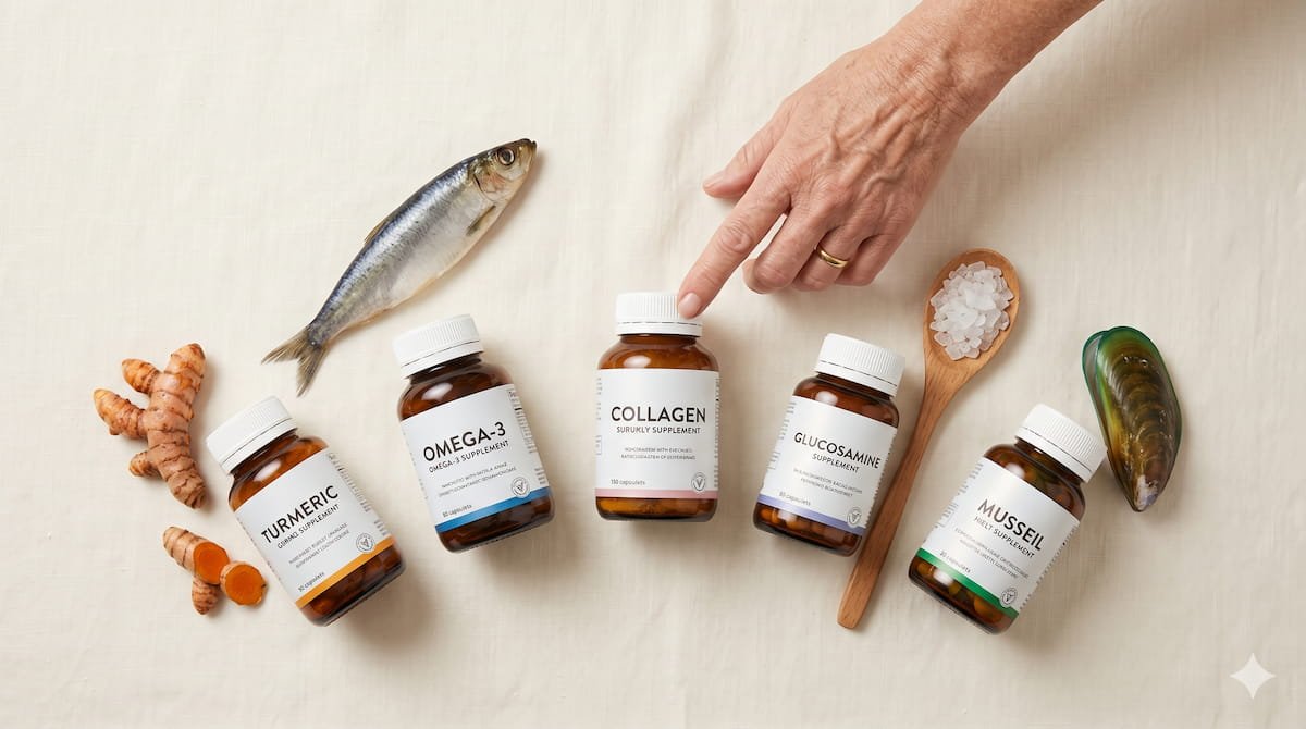 Colágeno, Glucosamina o Condroitina: ¿Cuál Es Mejor para las Articulaciones?